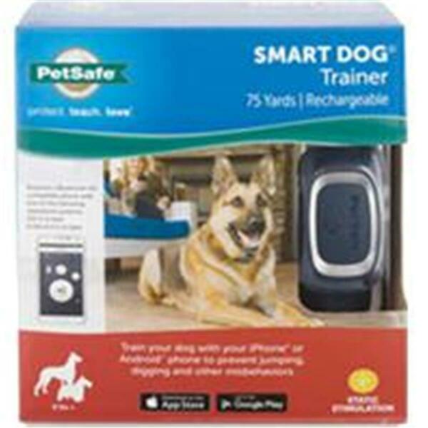 Pet Safe Up to 28 in. Smart Dog Bluetooth Compatible Remote Trainer, Gray 536288